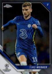 2021-22 Topps Chrome UEFA CL #130 Timo Werner - Chelsea